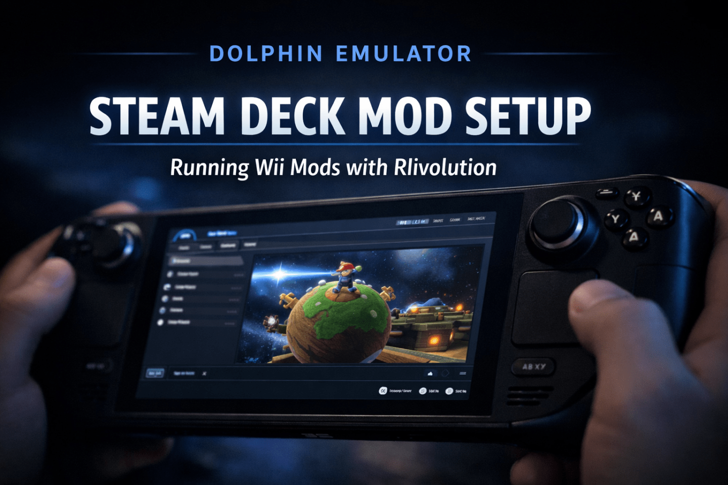 Dolphin Emulator on Steam Deck – Running Wii Mods with Riivolution ...